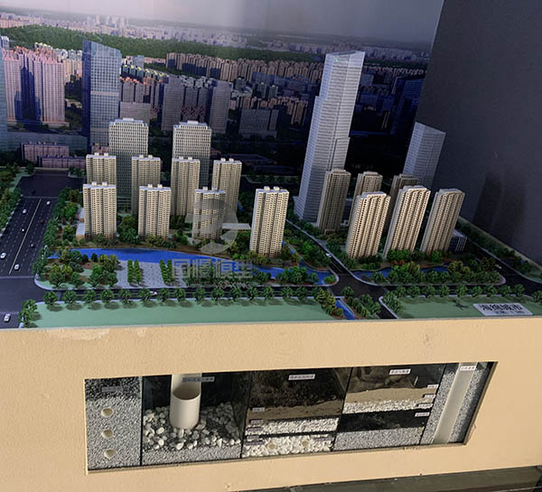 临海县建筑模型